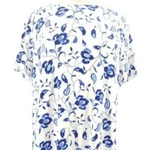 Delft Blue J. Jill Rayon Dress